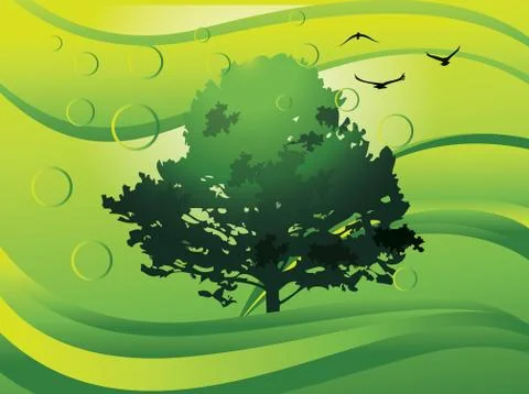 Environment, illustration Illustration