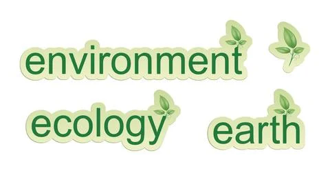 Environment An image of some green web icons Copyright: xZoonar.com/magann... 스톡 사진