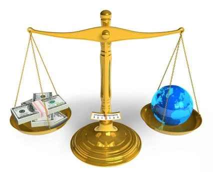 Environment pollution concept Illustrazione stock