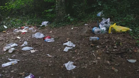 Environment pollution in slowmotion Stock Footage 224548717