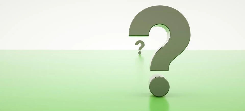 Environment question Stock Illustration