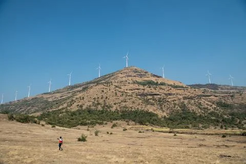 Environment - Wind turbines Stock Photos