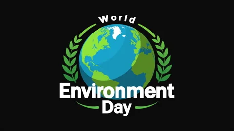 Environment World Day typography Stock-Footage 341356862