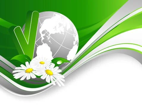 Environmental abstract backdrop Stock Illustration