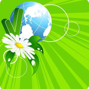 Environmental abstract backdrop Stock Illustration