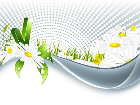 Environmental abstract backdrop Stock Illustration