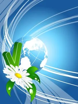 Environmental abstract backdrop Illustrazione stock