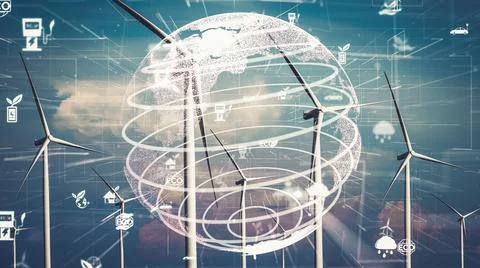 Environmental conservation technology and approaching global sustainable ESG Ilustración de archivo