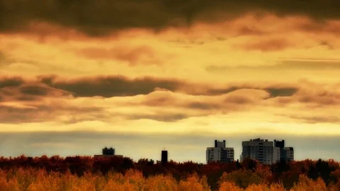 Environmental disaster. Pollution of the planet. Changing of the climate Video stock 81548658