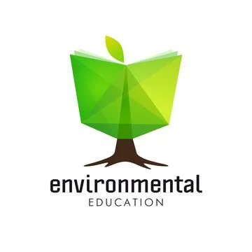 Environmental education logo concept Stock Illustration