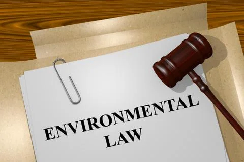 Environmental Law concept Stock-Illustration