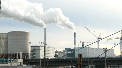 Environmental pollution concept. Stock Footage 147281156