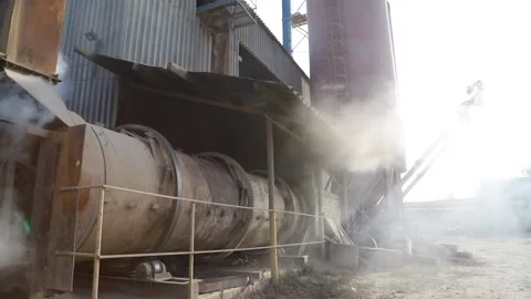 Environmental pollution. Factory Stock Footage 223402723