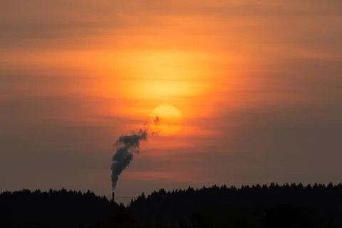 Environmental pollution Stock-Fotos