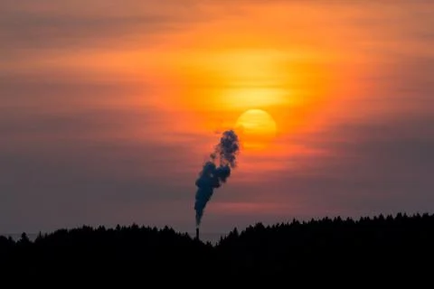 Environmental pollution Stock Photos