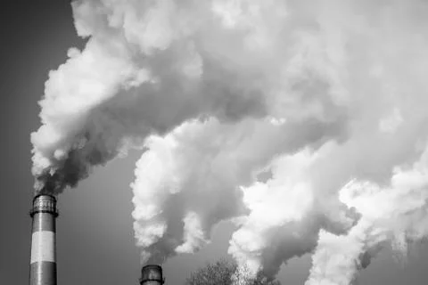 Environmental pollution. Stock Photos