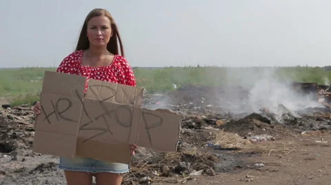 Environmental pollution, waste disposal Vidéo 66763561
