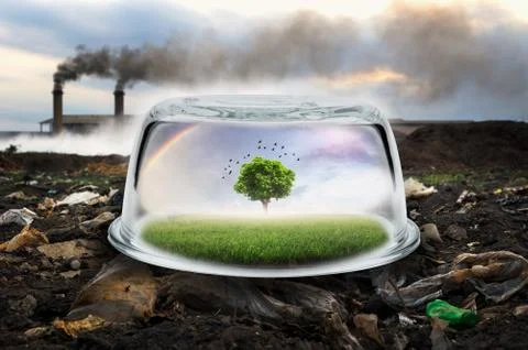 Environmental protection concept Stock Photos