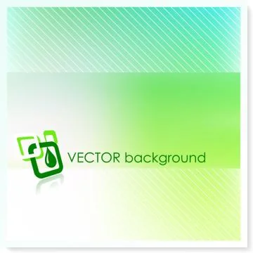 Environmental Symbol on Vector Background Stock Illustration