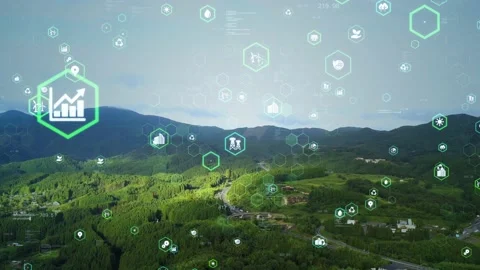 Environmental technology concept. Sustainable development goals. SDGs. Stock Footage 137694033