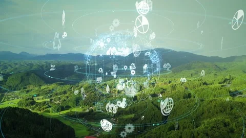 Environmental technology concept. Sustainable development goals. SDGs. Stock Footage 137694035