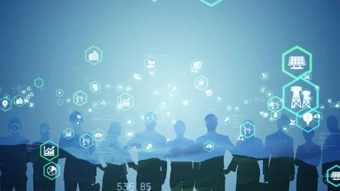 Environmental technology concept. Sustainable development goals. SDGs. Stock Footage 137841346