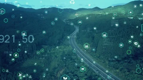 Environmental technology concept. Sustainable development goals. SDGs. Stock Footage 139429306