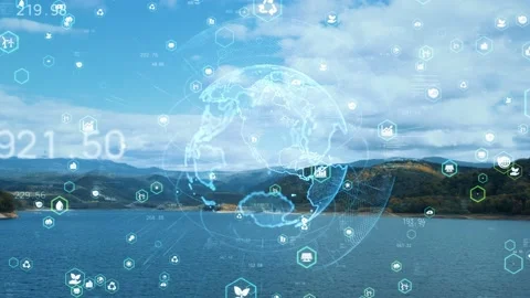 Environmental technology concept. Sustainable development goals. SDGs. Stock Footage 141116557