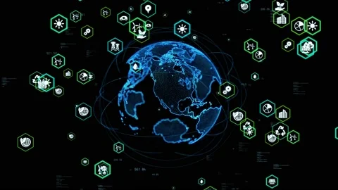 Environmental technology concept. Sustainable development goals. SDGs. Stock Footage 141230127