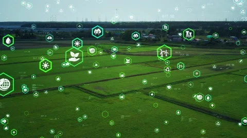 Environmental technology concept. Sustainable development goals. SDGs. Vidéo 142551389