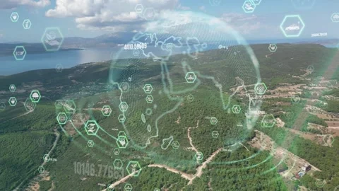 Environmental technology concept. Sustainable development goals. SDGs. Stock Footage 310745186