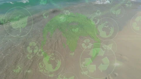 Environmental technology concept. Sustainable development goals. SDGs. Stock Footage 338032541