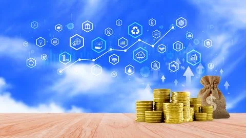 Environmental technology concept, Sustainable development goals, SDGs, Gree.. Stock Illustration