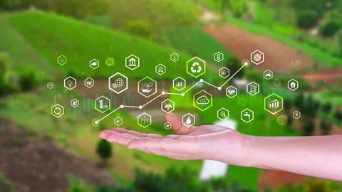 Environmental technology concept, Sustainable development goals, SDGs, Gree.. 스톡 일러스트