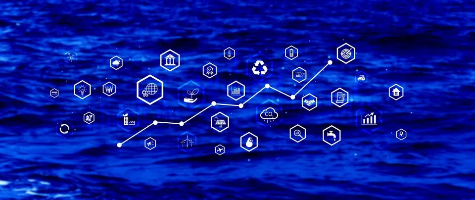 Environmental technology concept, Sustainable development goals, SDGs, Gree.. Illustrazione stock