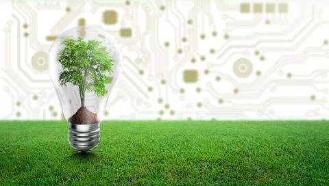 .Environmental Technology, Green Computing, Green Technology, Green IT, csr.. 스톡 사진