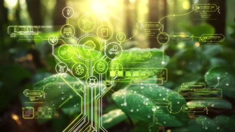 Environmental technology protecting forest ecosystem for a greener future Vídeos de archivo 303204229