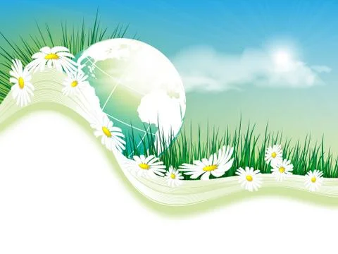 Environmental vector concept. eps10 Stock Illustration