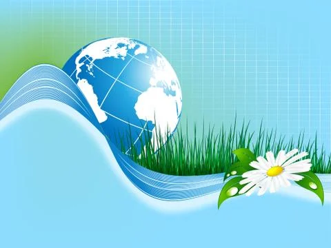 Environmental vector concept. eps10 Stock Illustration