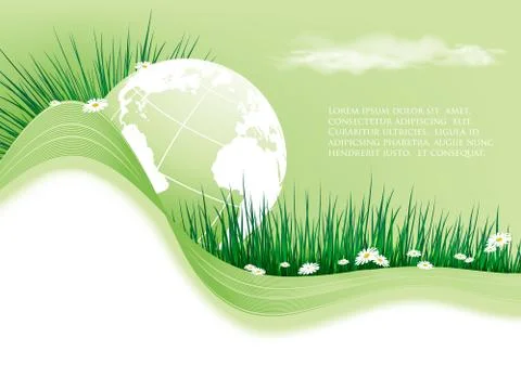 Environmental vector concept. eps10 Stock Illustration