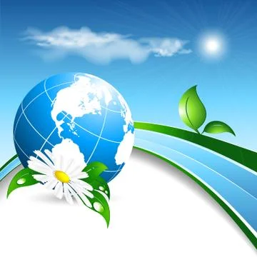 Environmental vector concept. eps10 Stock Illustration