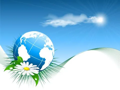 Environmental vector concept. eps10 Stock Illustration