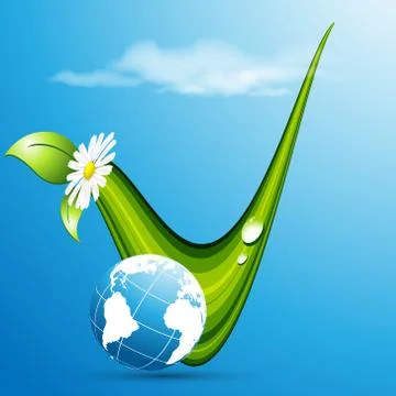 Environmental vector concept. eps10 Stock Illustration