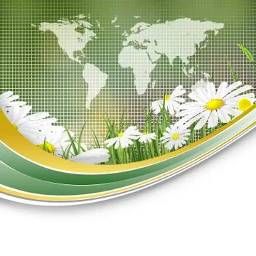 Environmental vector concept. eps10 Stock Illustration