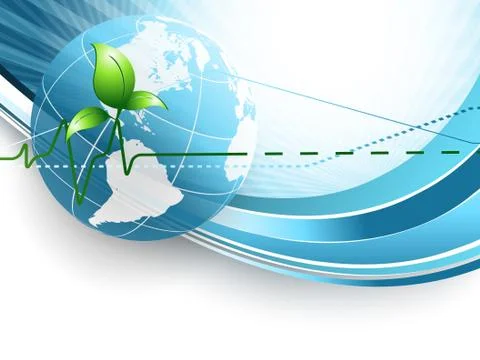 Environmental vector concept. eps10 Stock Illustration