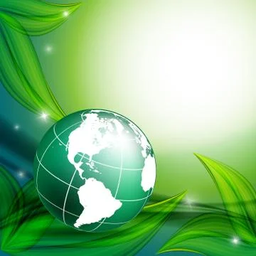 Environmental vector concept. eps10 Stock Illustration