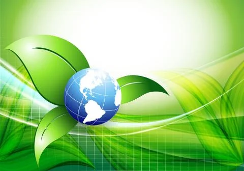 Environmental vector concept. eps10 Stock Illustration