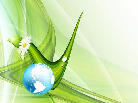 Environmental vector concept. eps10 Stock Illustration