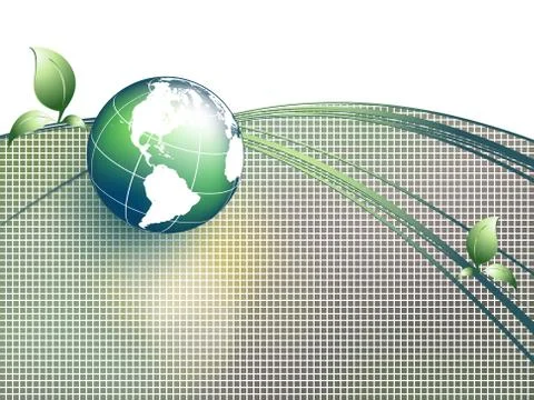 Environmental vector concept. eps10 Stock Illustration