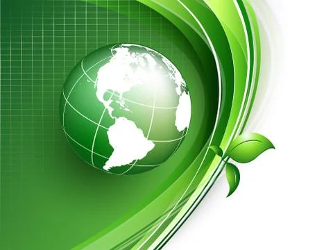 Environmental vector concept. eps10 Stock Illustration